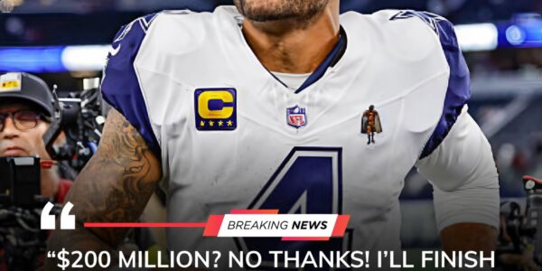 “$200 Million? KEEP IT!” – Dak Prescott Shocks NFL with Stunning Loyalty to the Dallas Cowboys