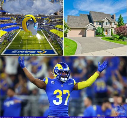 BREAKINGNEWS: Quentin Lake sparks NFL buzz after purchasing new home near SoFi Stadium — fans speculate on Rams star’s long-term commitment to Los Angeles
