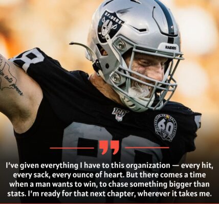 BREAKINGNEWS: Maxx Crosby’s trade demand shakes the NFL — Denver Broncos make daring move to land the Raiders’ defensive superstar, as Jaxson Dart faces emotional setback after Lil’Jordan Humphrey’s shocking exit to Denver