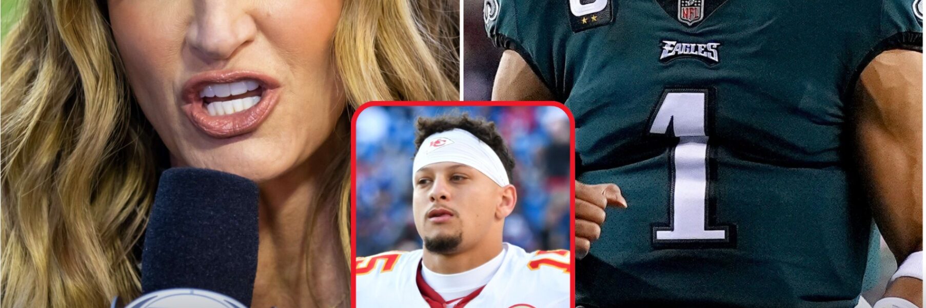 BREAKINGNEWS: Erin Andrews shocks the NFL world with daring statement — “Has America moved on from Mahomes?” and crowns Jalen Hurts as the nation’s new quarterback