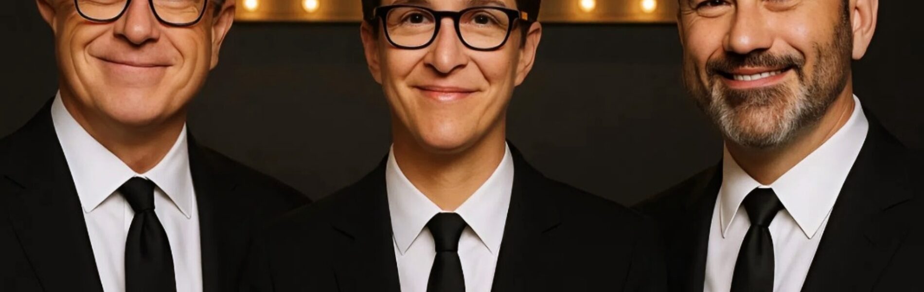 BREAKING NEWS: With a fiery and unapologetic message, Stephen Colbert, Rachel Maddow, and Jimmy Kimmel have joined forces to launch The Real Room.