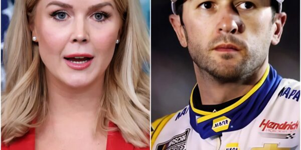“YOU NEED TO BE SILENT!” — Karoline Leavitt’s Tweet Against Chase Elliott Backfires Spectacularly as He Reads Every Word on Live TV, Turning the Nation’s Eyes and Leaving the Studio in Absolute Silence!!