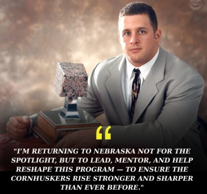 Grant Wistrom Set to Return to Nebraska in a Game-Changing Role