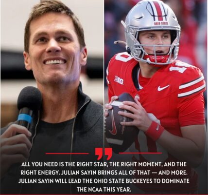 BREAKINGNEWS Julian Sayin predicted to lead Ohio State Buckeyes to NCAA dominance as Tom Brady delivers stunning endorsement
