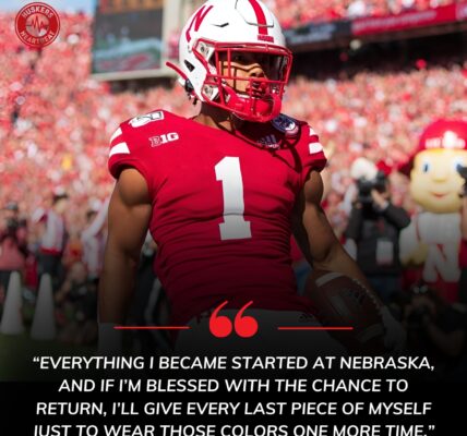 Returning to Nebraska, Carrying the Heart of a Cornhusker