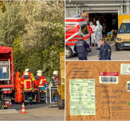 Absender verdächtigen Briefes ermittelt: Spuren von Lösungsmittel legen Postzentrum Rastatt lahm
