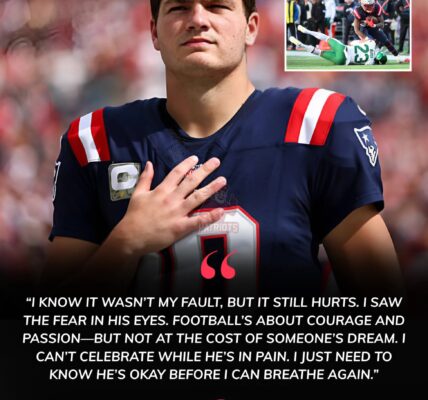 BREAKING: Patriots QB Drake Maye Skips Celebration, Rushes to Aid Injured Jets Rookie WR Arian Ryshaun Smith – Fans Left Shocked