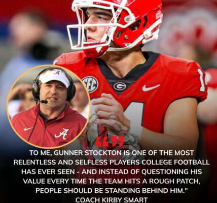Kirby Smart Defends Gunner Stockton: A Passionate Stand for Loyalty, Heart, and the Soul of Georgia Football