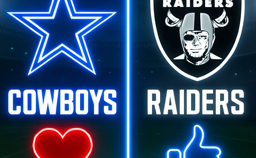 TIME UPDATE CONFIRMED: Cowboys vs. Raiders – Sin City Primetime Showdown! 🌟🏈
