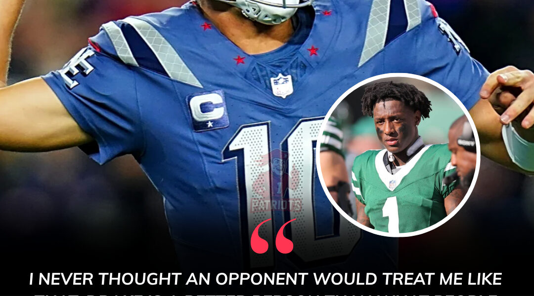 After 27-14 Win, Drake Maye Shocks Everyone By Doing the Unthinkable to Despondent Jets Rookie AD Mitchell on the Sideline