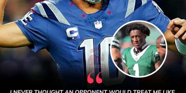 After 27-14 Win, Drake Maye Shocks Everyone By Doing the Unthinkable to Despondent Jets Rookie AD Mitchell on the Sideline