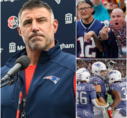 After a commanding 27–14 victory over the New York Jets, silencing every critic, head coach Mike Vrabel delivered an emotional post-game message