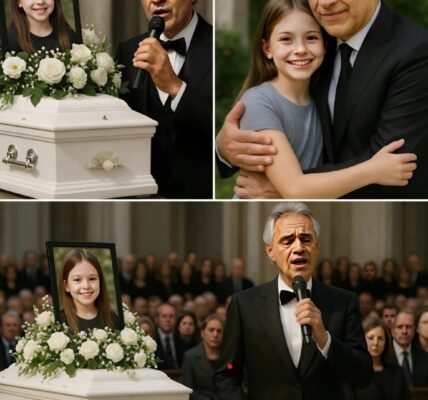 Andrea Bocelli sings a final farewell to Elara, the blind 9-year-old girl who fell asleep each night to his voice