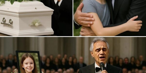 Andrea Bocelli sings a final farewell to Elara, the blind 9-year-old girl who fell asleep each night to his voice