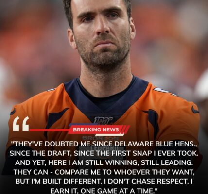 ROGER GOODELL CRITICIZES JOE FLACCO: BENGALS QB FIRES BACK WITH DEFENSIVE CONFIDENCE