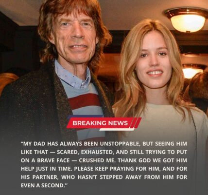 Prayers For A Rock Icon: Mick Jagger’s Daughter Shares Emotional Health Update