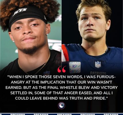 Drake Maye stunned the room as his seven icy words silenced Justin Fields instantly, sparking shockwaves across the entire NFL.