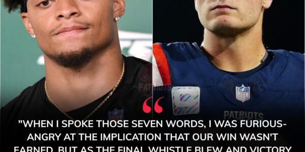 Drake Maye stunned the room as his seven icy words silenced Justin Fields instantly, sparking shockwaves across the entire NFL.