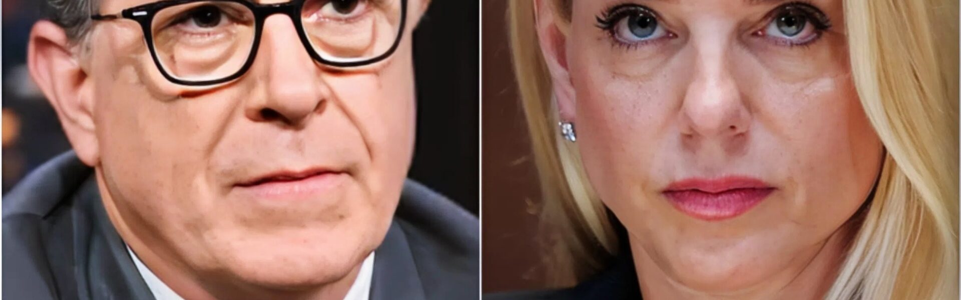 BREAKING NEWS: Stephen Colbert BREAKS DOWN ON AIR, SHAKING AS HE DECLARES — “She told the truth and was BURIED BY THE POWERFUL… Colbert accuses Pam Bondi of protecting the powerful