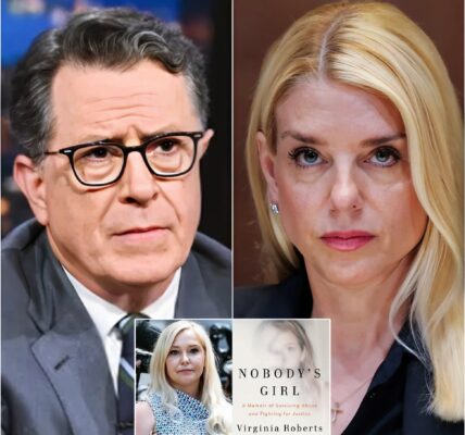BREAKING NEWS: Stephen Colbert BREAKS DOWN ON AIR, SHAKING AS HE DECLARES — “She told the truth and was BURIED BY THE POWERFUL… Colbert accuses Pam Bondi of protecting the powerful