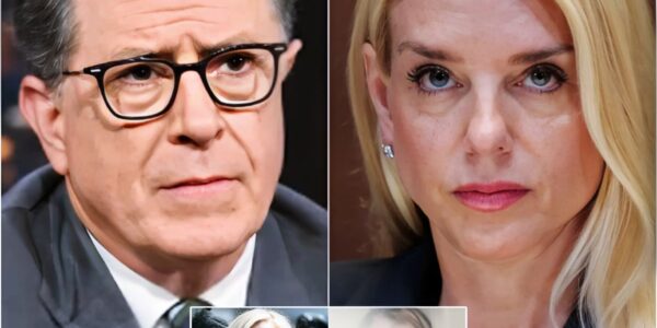 BREAKING NEWS: Stephen Colbert BREAKS DOWN ON AIR, SHAKING AS HE DECLARES — “She told the truth and was BURIED BY THE POWERFUL… Colbert accuses Pam Bondi of protecting the powerful