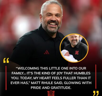 Matt Rhule’s Fourth Child Arrives — and the Baby’s Name Sends Husker Nation Into a Frenzy