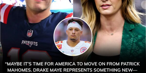 THE NFL WORLD ERUPTS: Erin Andrews Declares Drake Maye “America’s New Quarterback” — And All Hell Breaks Loose