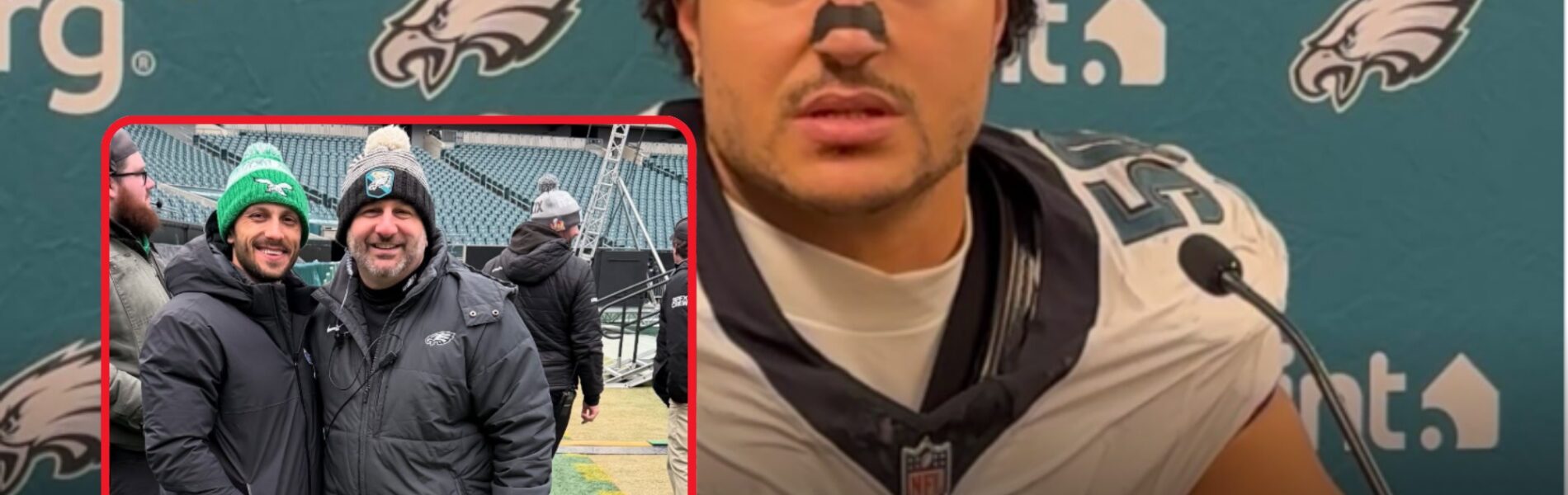 BREAKINGNEWS: Jaelan Phillips emotional Eagles debut at Lambeau Field surprises fans and inspires teammates