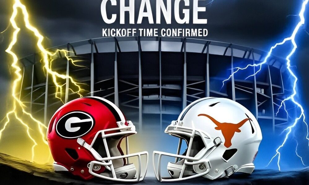 TIME CHANGE ALERT: Georgia vs Texas at Darrell K Royal–Texas Memorial Stadium — A Season-Defining Showdown Under the Lights