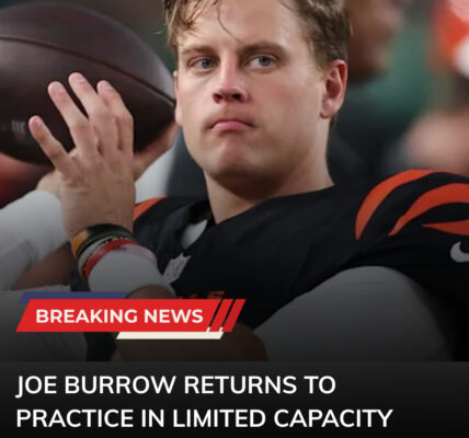 Joe Burrow returns to practice in limited capacity following turf toe surgery