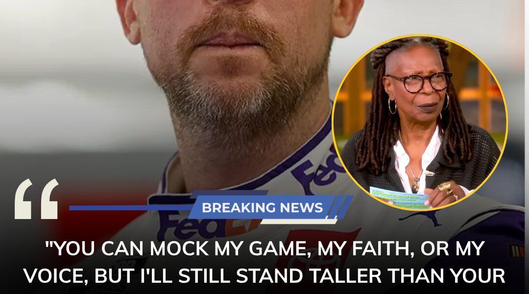 SHOCKING LIVE TV MOMENT: Denny Hamlin Silences Whoopi Goldberg With One Powerful Line — Clip Goes Mega