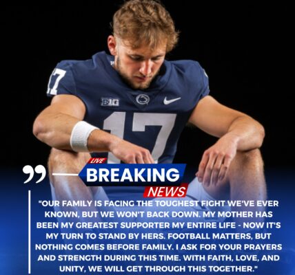 SAD NEWS: Penn State QB Ethan Grunkemeyer Reveals Heartbreaking Family Crisis — Team’s Emotional Response Leaves Fans in Tears