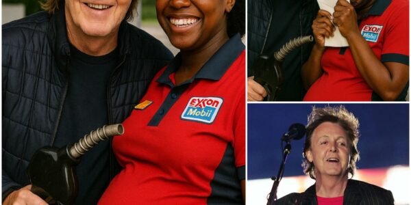 PAUL MCCARTNEY STOPS AT A GAS STATION — WHAT HE DID NEXT LEFT A PREGNANT WOMAN SOBBING IN HIS ARMS