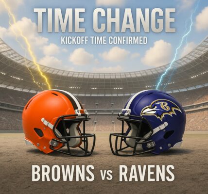 Cleveland Browns vs. Baltimore Ravens: Prime-Time Showdown Set to Captivate the Nation