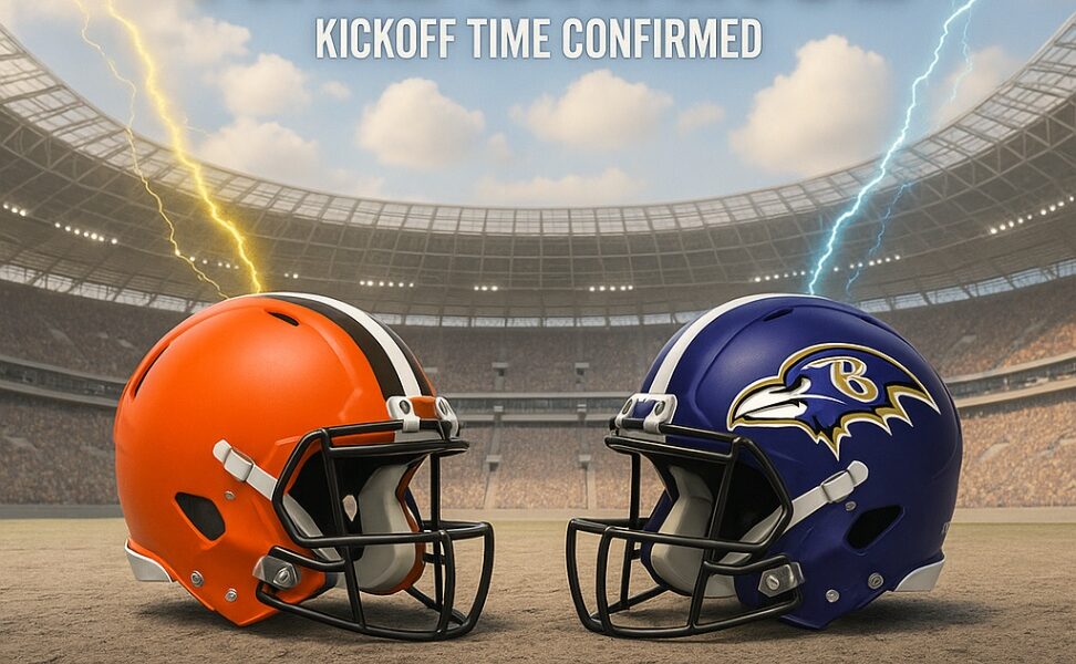 Cleveland Browns vs. Baltimore Ravens: Prime-Time Showdown Set to Captivate the Nation