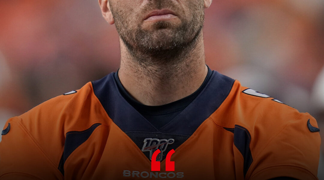 JOE FLACCO IGNITES NATIONAL FIRESTORM AFTER REFUSING LGBT AWARENESS ARMBAND — NFL WORLD IN TURMOIL