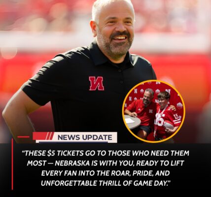 Matt Rhule’s $7 Ticket Day Sparks Hope, Excitement, and Curiosity Across Nebraska