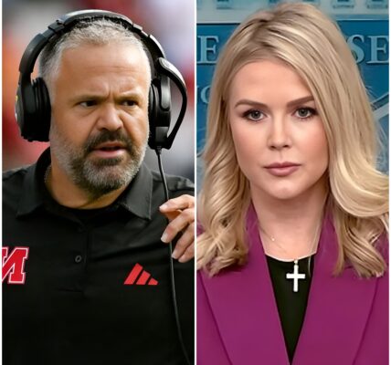 Matt Rhule Turns Karoline Leavitt’s Harsh Tweet Into a Lesson in Leadership and Composure