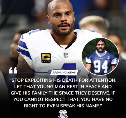 Dallas stunned — Dak Prescott breaks his silence after the heartbreaking loss of Marshawn Kneeland.