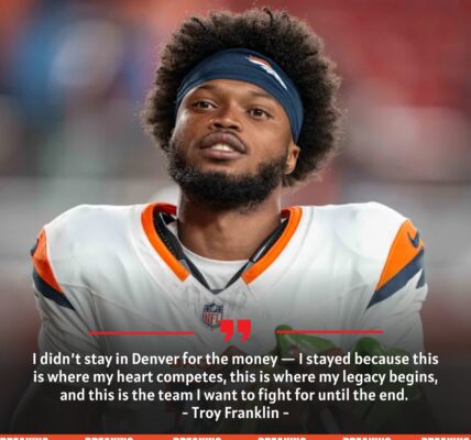 BREAKINGNEWS Troy Franklin rejects 150 million offers from Jaguars and Falcons to stay with Denver roncos forever – here is the real reason