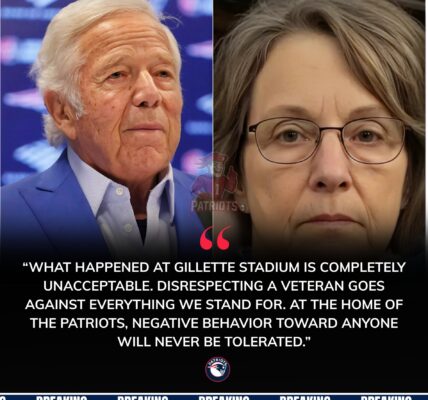 BREAKING NEWS: Chairman Robert Kraft Issues Strong Statement After Racist Incident Targeting a Veteran at Gillette Stadium