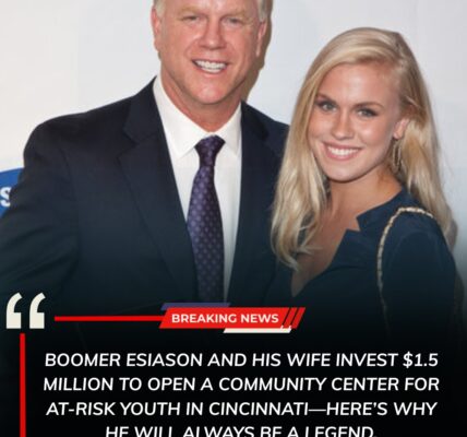 Boomer Esiason steps onto the field, he represents more than the Cincinnati Bengals