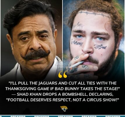“IF POST MALONE TAKES THAT STAGE, DALLAS WILL BE A STAIN ON THE NFL!” — Shad Khan Throws the Ultimate Halftime Show Bombshell