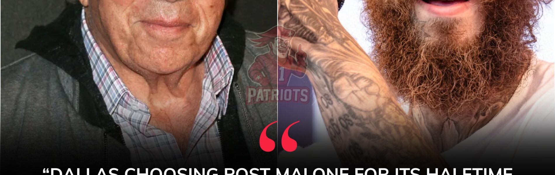 NFL WORLD SHOCKED: Post Malone to Perform at Dallas Cowboys Thanksgiving Halftime — Patriots Owner Threatens to Withdraw!