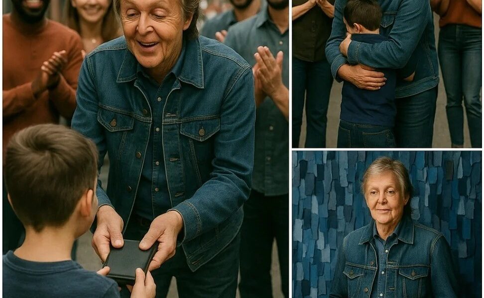 BREAKING: “PAUL FROZE.” — The Boy, the Wallet, and the One Hidden Line That Brought Paul McCartney to Tears