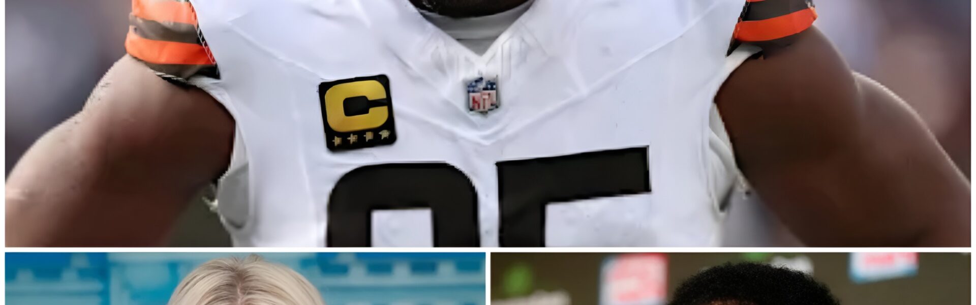 Myles Garrett Silences Critic in Explosive Live TV Moment