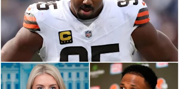 Myles Garrett Silences Critic in Explosive Live TV Moment