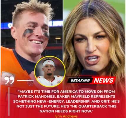 THE ENTIRE NFL WORLD EXPLODES: Erin Andrews shuts down the studio with one brutal question — “Is it time for America to forget about Mahomes?”