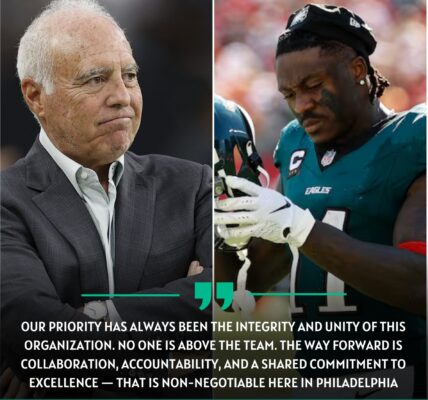 BREAKINGNEWS: Eagles owner shocks the NFL with decisive stance in escalating A.J. rown controversy