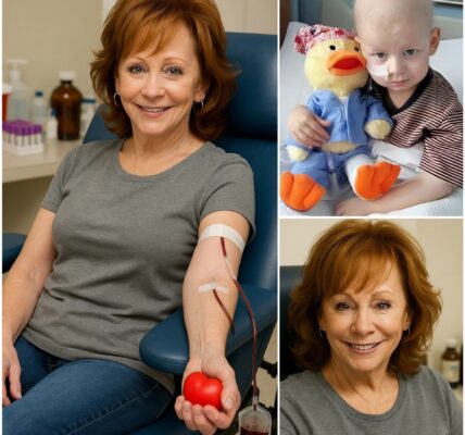 HEARTWARMING STORY: Reba McEntire’s Quiet Heroism Revealed in Viral Letter — Nearly 100 Blood Donations to Help Children with Cancer